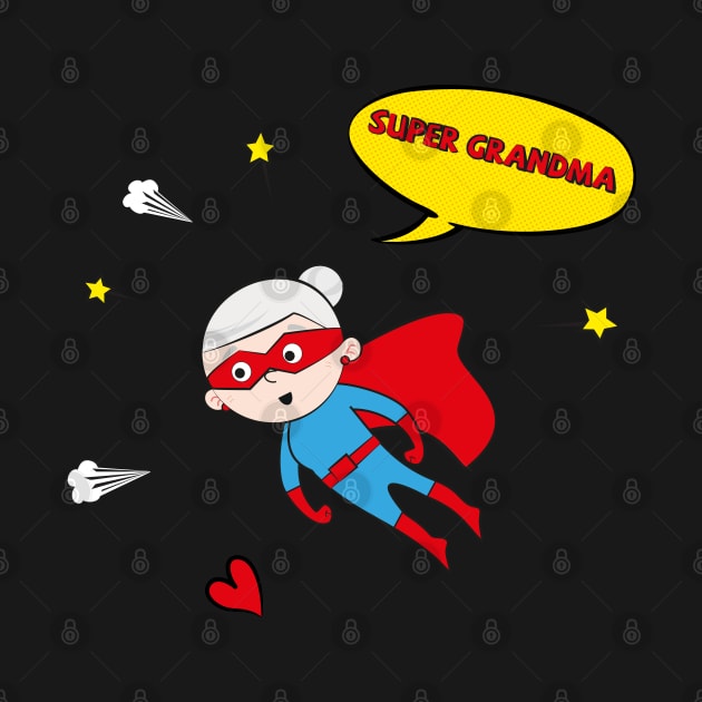 Super Grandma 4 by grafart