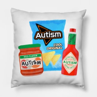 Spicy Autism Pillow