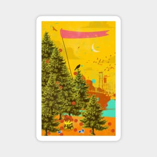 PORTLAND TREES Magnet