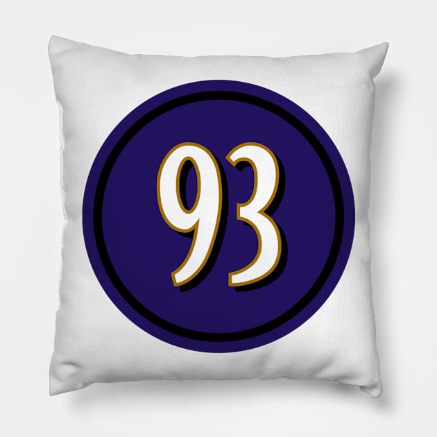 Calais Campbell Pillow by naesha stores