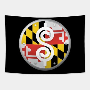 Maryland Plinko Chip Tapestry