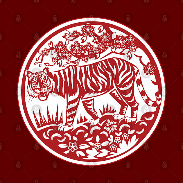 Chinese Zodiac - Tiger - Year Of The Tiger - Phone Case