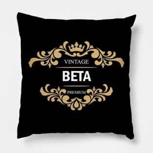 Beta Name Pillow