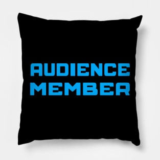 Audience Member (blue) Pillow