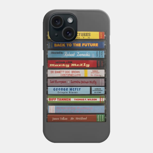 Back to the Future Phone Case by JordanBoltonDesign