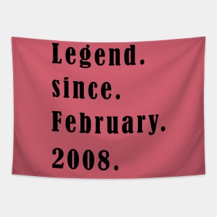 Legend since February 2008 Birthday Tapestry