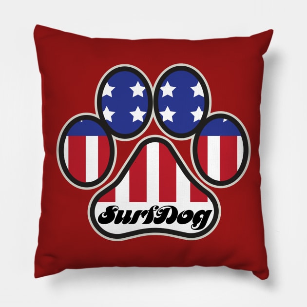 Surf American Style Pillow by surfdog