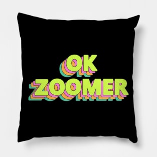 OK Zoomer Pillow