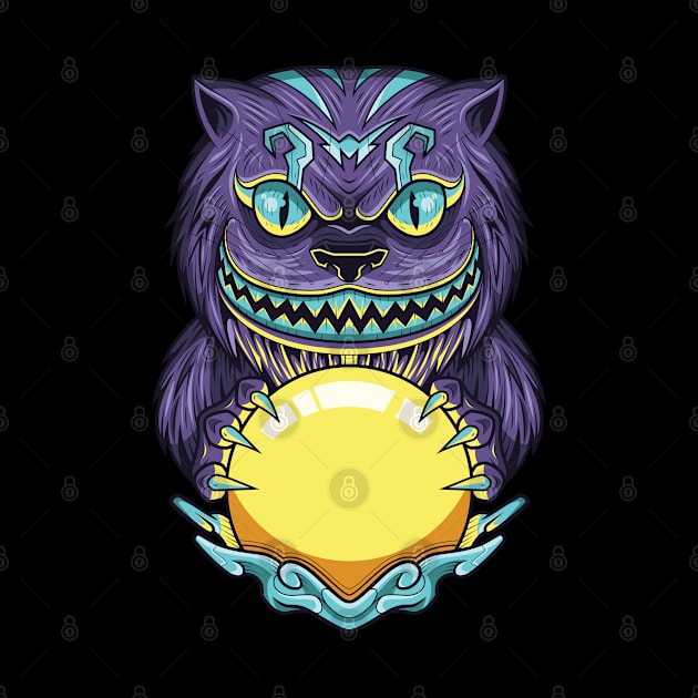 Fortune teller cat by Pixel Poetry