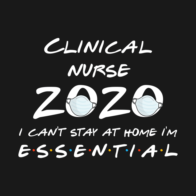 Clinical Nurse 2020 Quarantine Gift by llama_chill_art