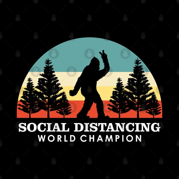 Bigfoot Social Distancing World Champion by DLEVO