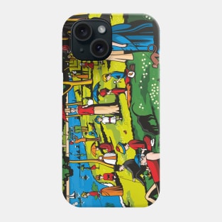 A Sunday Afternoon on the Island of La Grande Jatte Phone Case