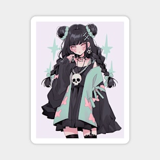 Kawaii Goth Magnet