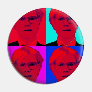 andy warhol Pin