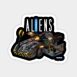 Aliens APC Vehicle Magnet