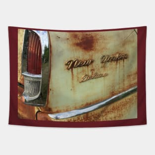 Vintage Chrysler New Yorker Deluxe Logo Tapestry