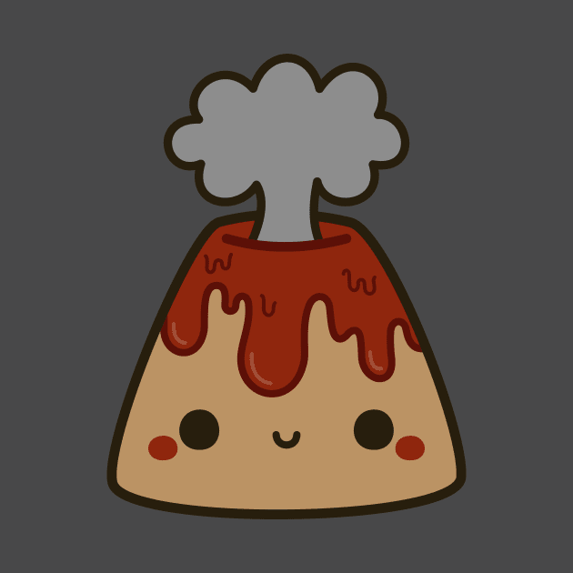 Cute volcano by peppermintpopuk