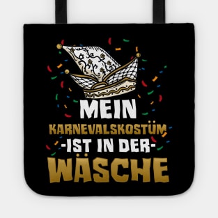 Mein Karnevalkostüm ist in der Wäsche I Fastnacht print Tote