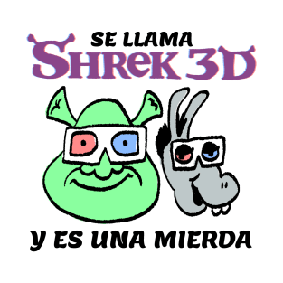 Se llama Shrek 3D T-Shirt