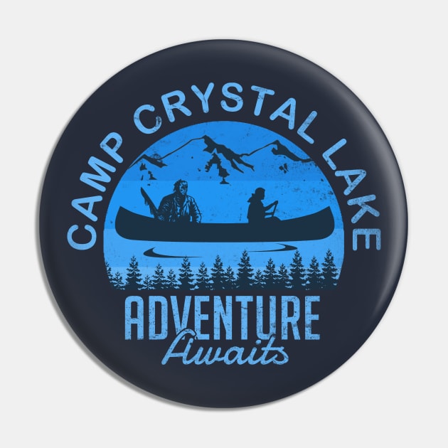 Camp Crystal Lake Adventure Awaits Pin by Bigfinz