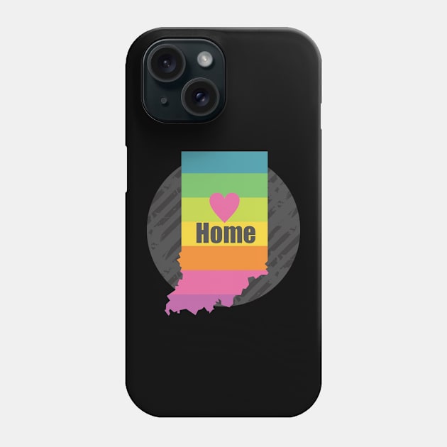 Indiana is my Home Phone Case by Dale Preston Design