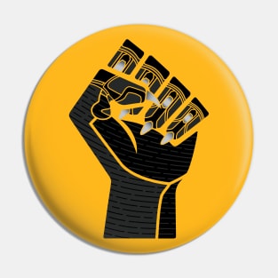 Panther Fist Pin