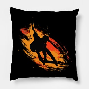 Skate - Skater Tshirt Pillow