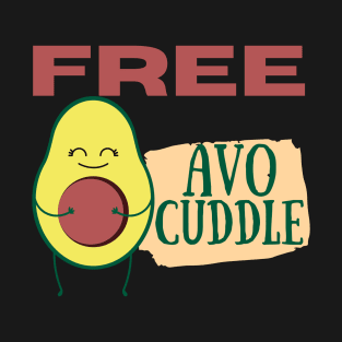 Free avocuddle avocado T-Shirt