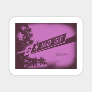 160th Street, Shoreline, WA by Mistah Wilson (Issue143 Edition) Magnet