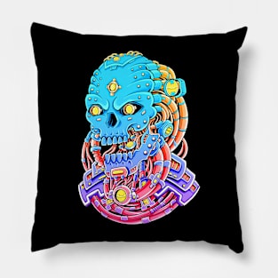 The Monster Cyberpunk Pillow