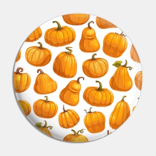 Pumpkin Pattern Fall Autumn Pin