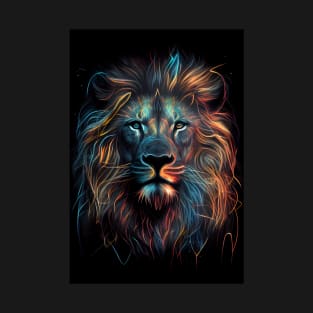 Neo Lion: A Contemporary Twist on a Majestic King T-Shirt