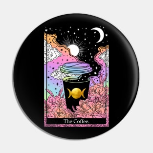 Tarot card the Coffee Pin