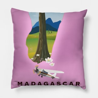 Madagascar Travel map Pillow