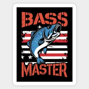 Bass Fishing Stickers for Sale