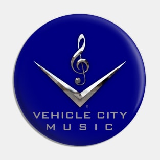 Official Vehicle City Music Gear Pin