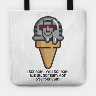 WE ALL SCREAM FOR STARSCREAM Tote