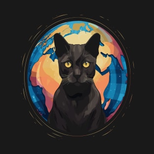 Tonkinese Cat Earth Day T-Shirt