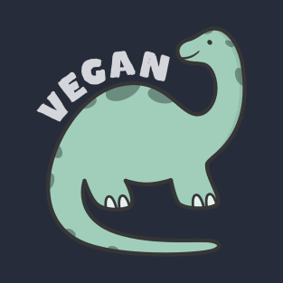 Funny Vegan Dinosaur T-Shirt