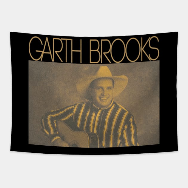 Garth Brooks Oldies Vintage Tapestry by DekkenCroud