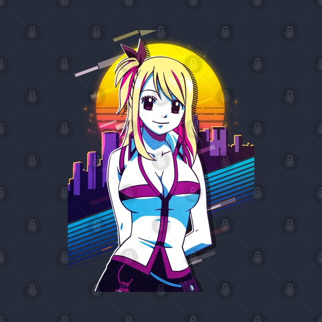 Lucy Heartfilia Fairy Tail by 80sRetro