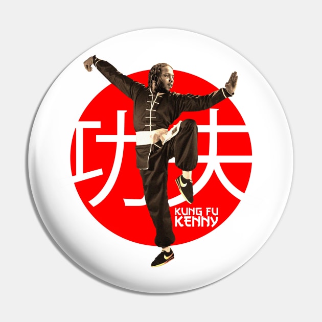 Kung Fu Kenny Shirt Kendrick T-Shirt Pin by HipHopTees