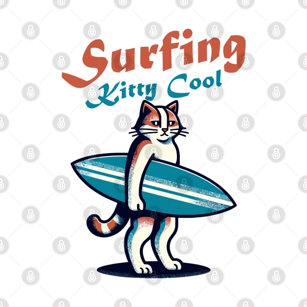 Surfing Cat by Art_Boys