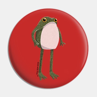 Frogson the Frog Pin