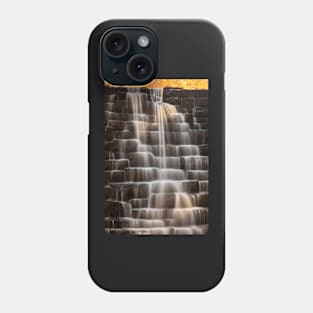 Otter Lake Autumn Waterfalls Phone Case