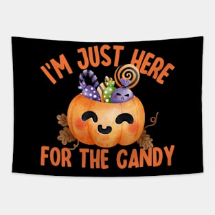 Im just here for the candy Tapestry