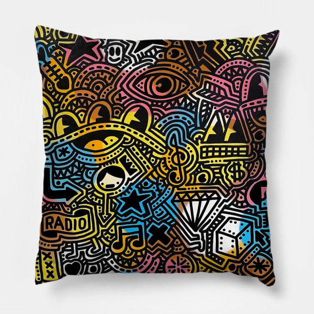 Go See The Doctor Pillow by Ottograph