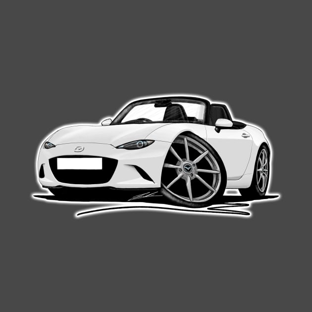 Mazda MX5 (Mk4) White by y30man5