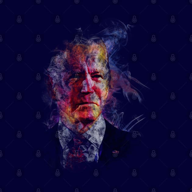 Joe biden pop art illustration by AlfinStudio