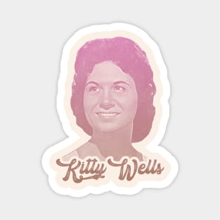 Kitty Wells Vintage Style Country Music Legend Magnet